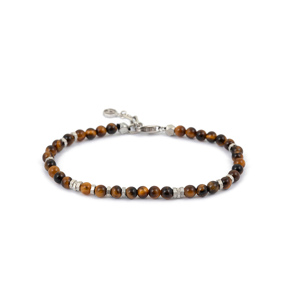 Tiger Eye Bracelet in Silver