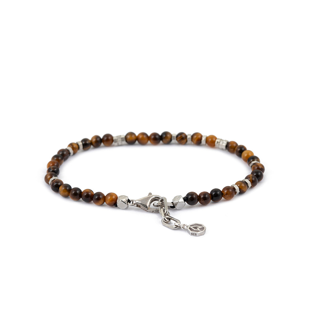 Tiger Eye Bracelet in Silver