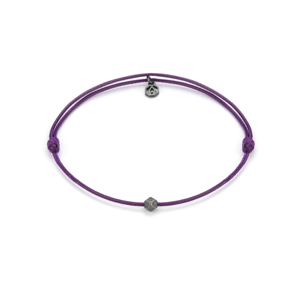 Purple Chance Bracelet in Oxide