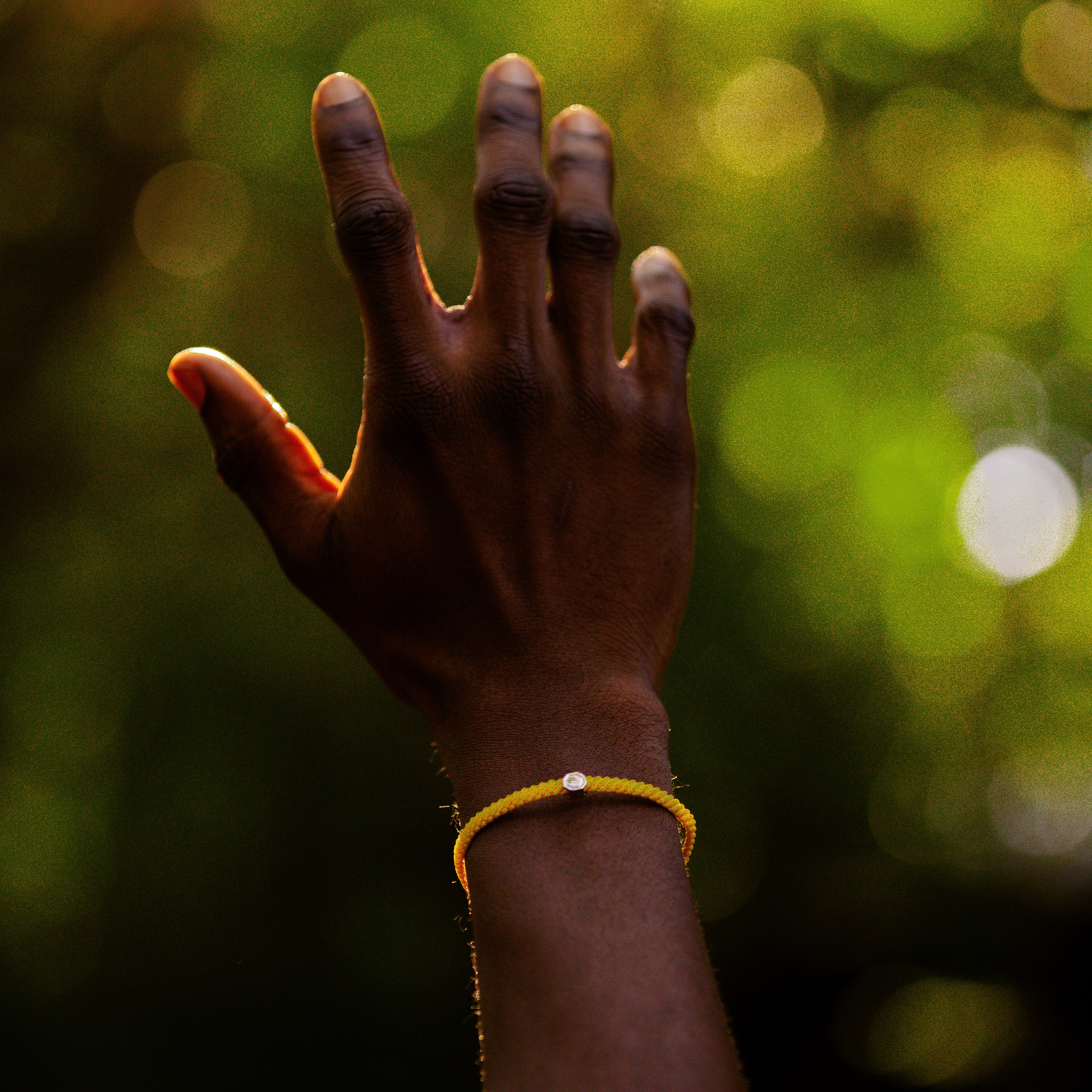 Yellow Macrame Bracelet