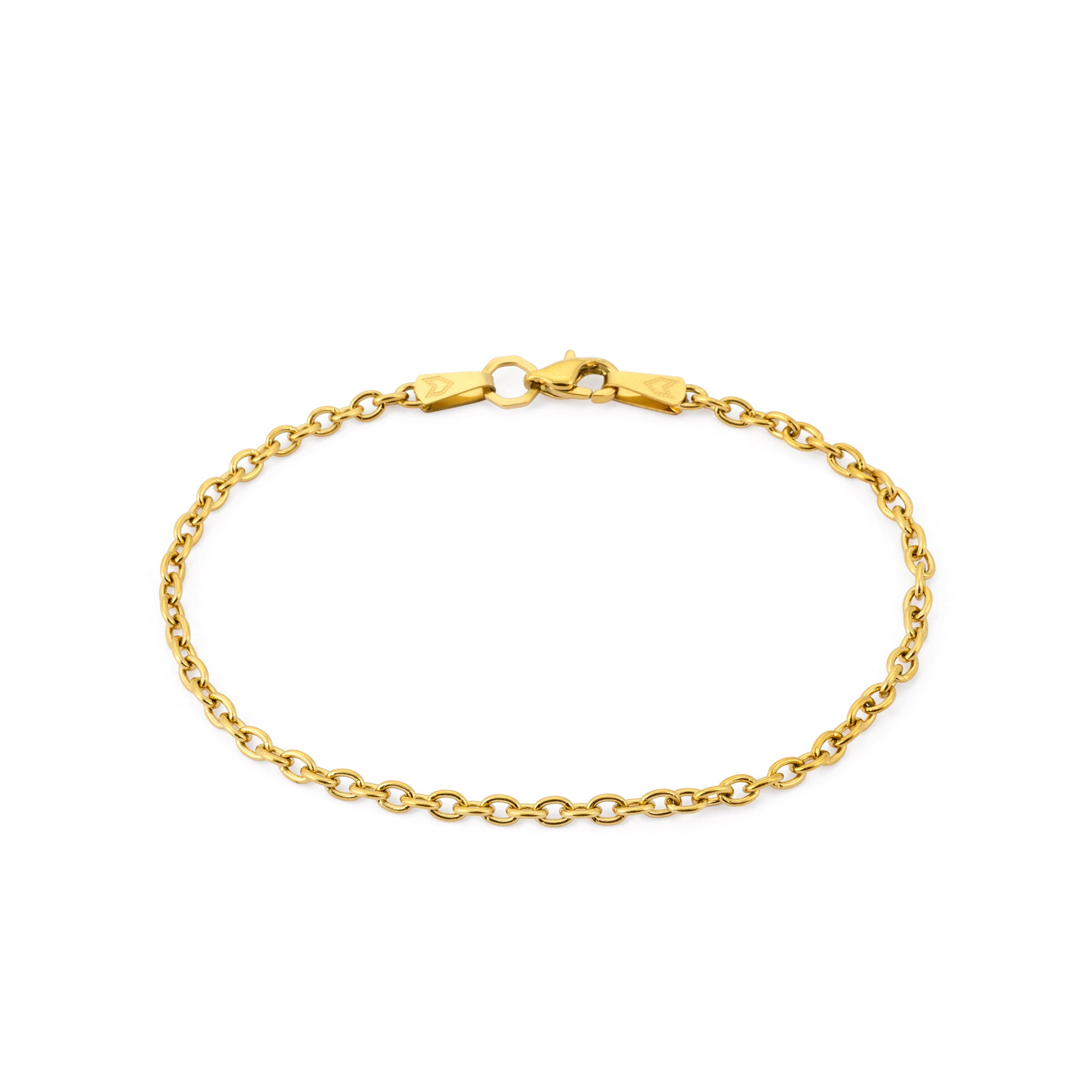 Cable Bracelet in Gold