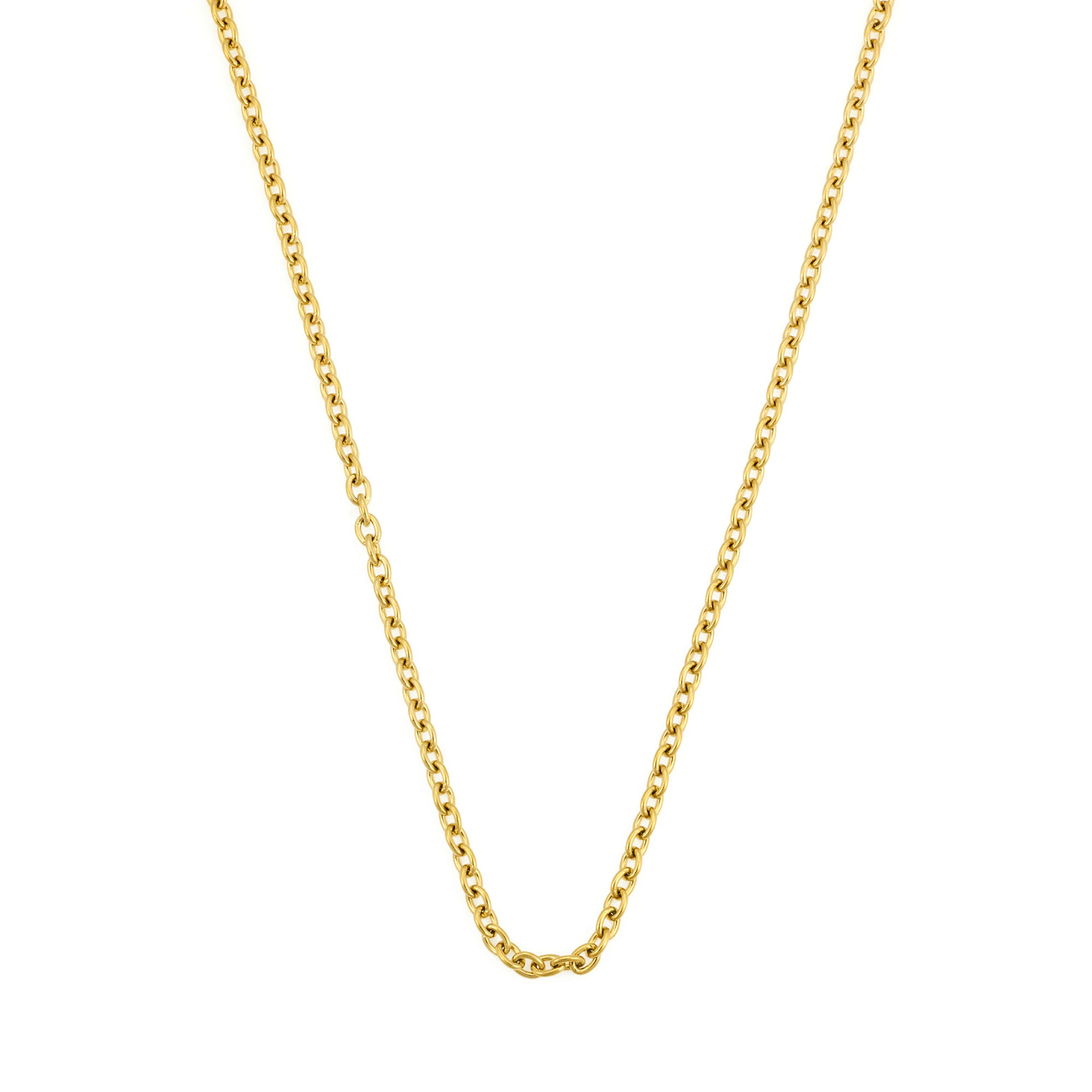 Cable Necklace in Gold