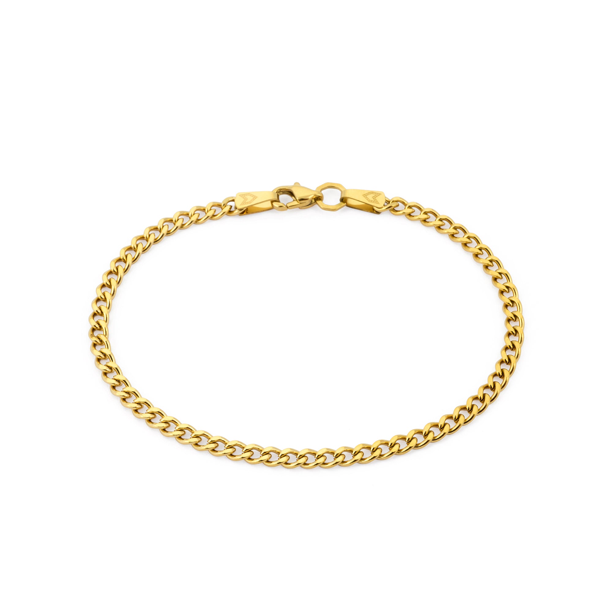 Curb Bracelet in Gold