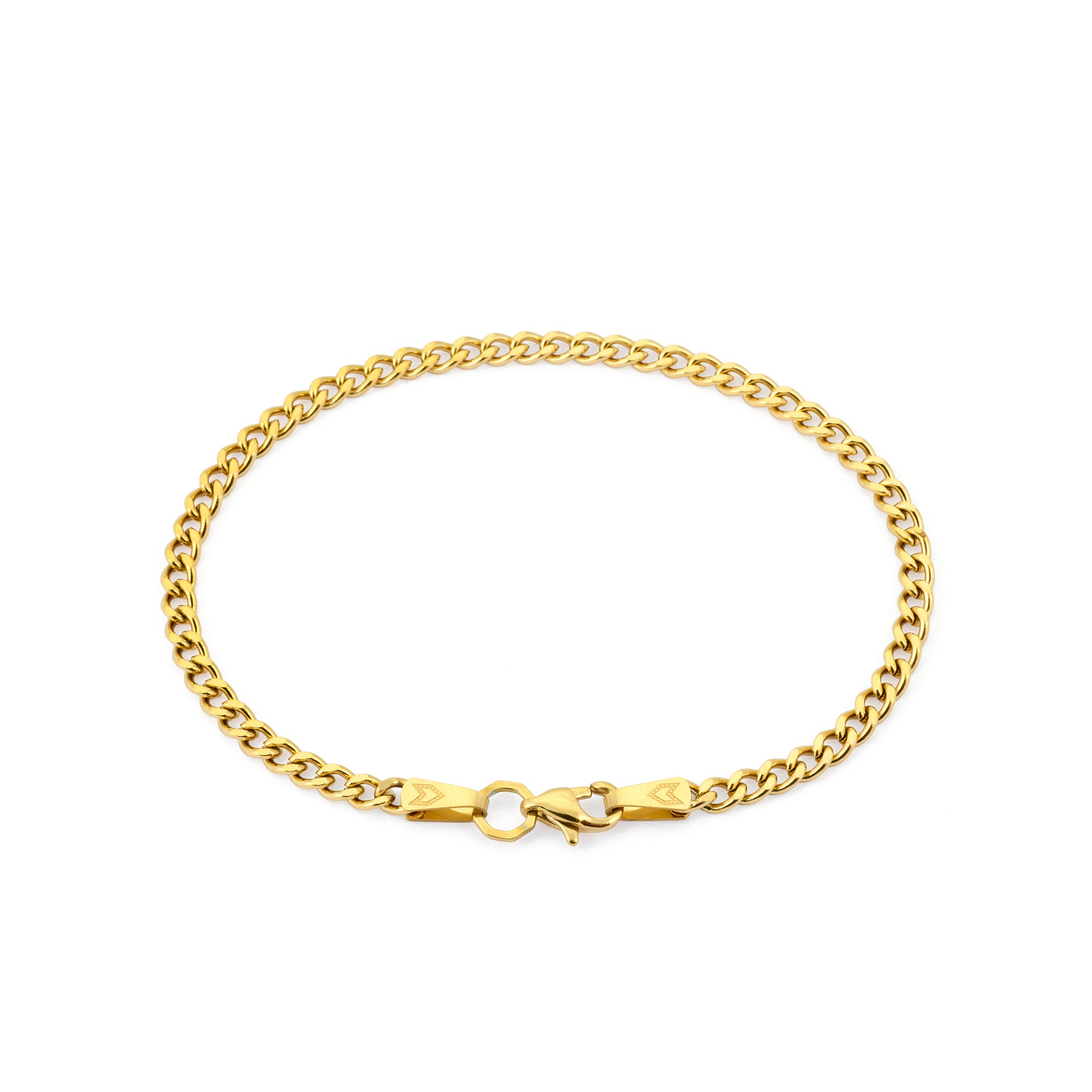 Curb Bracelet in Gold