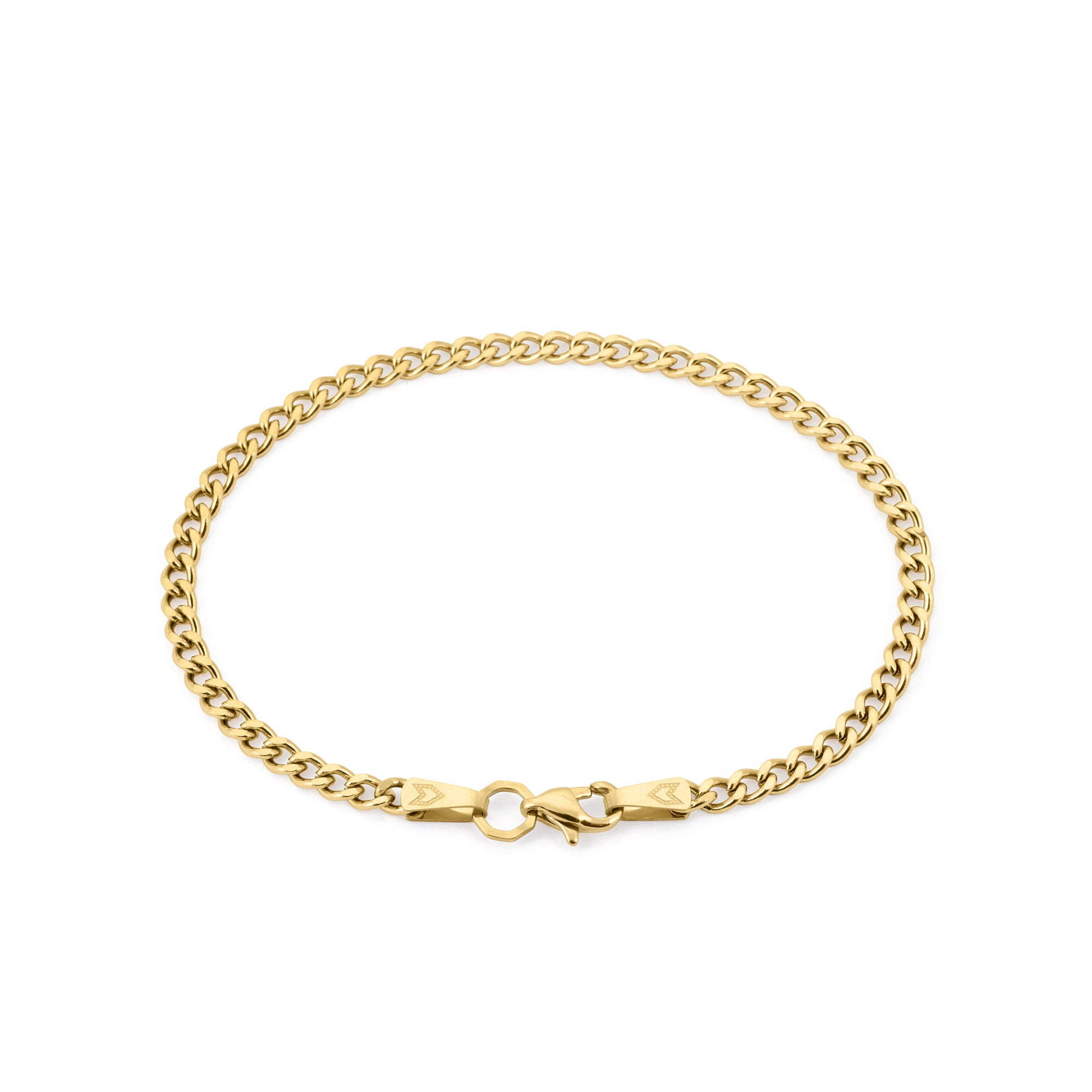 Curb Bracelet in Gold