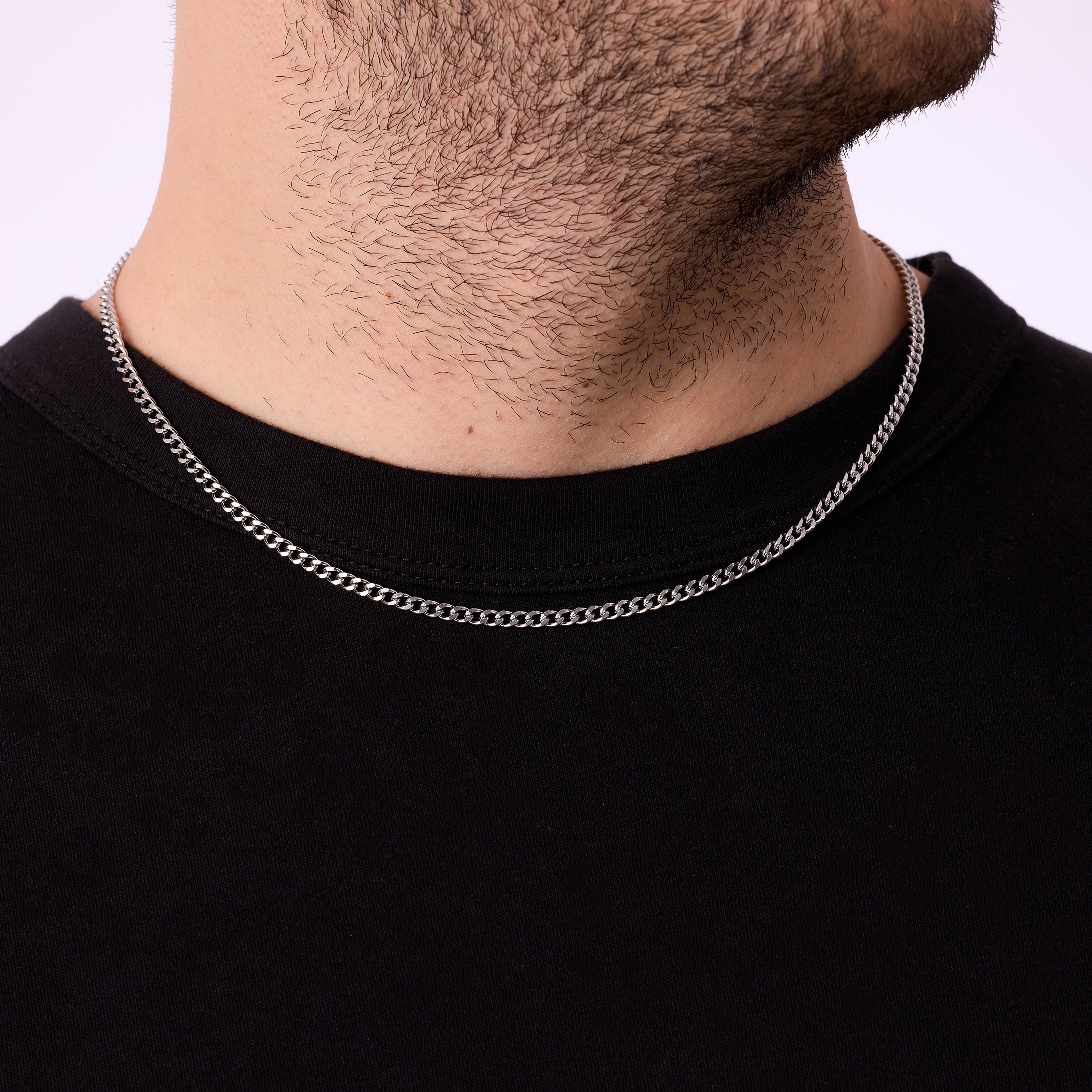 Gümüş Bordür Kolye