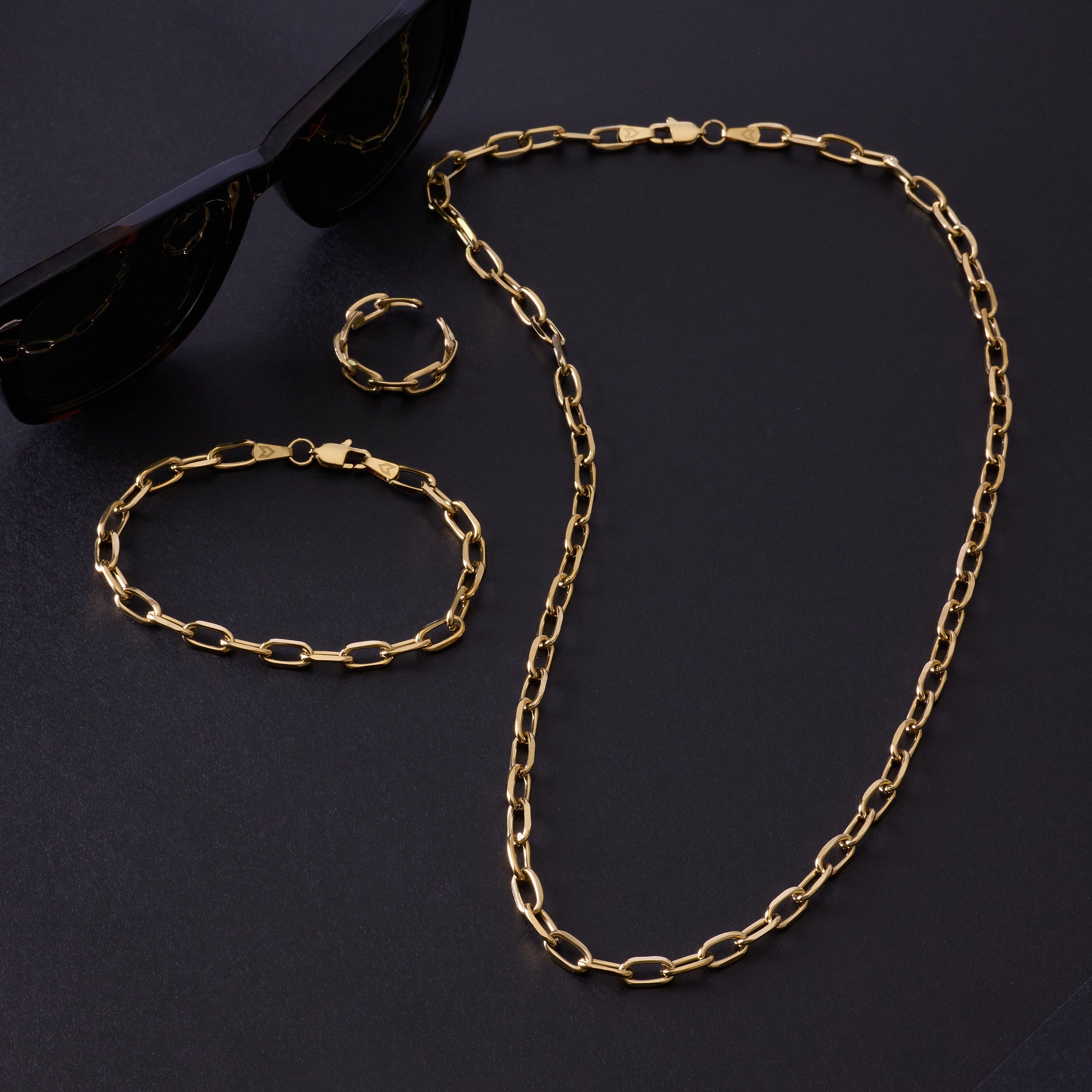 Forsa Necklace in Gold