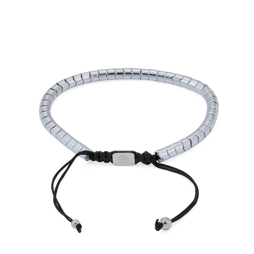 Hematite Bracelet in Silver
