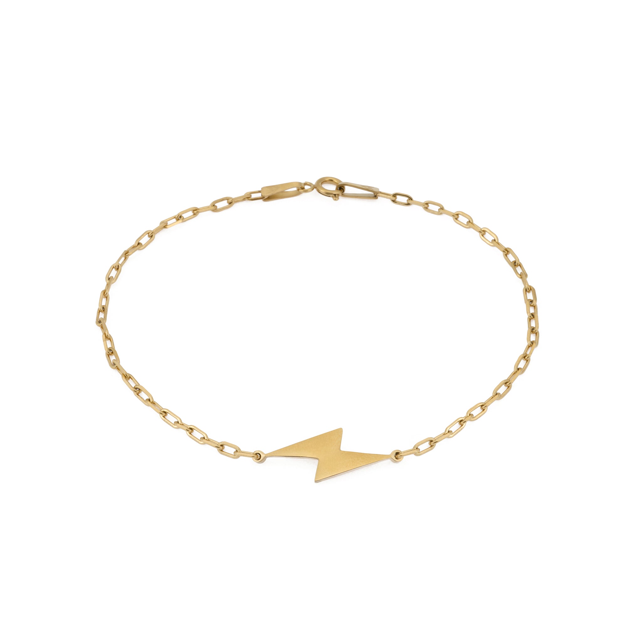 Lightning Bracelet in Gold
