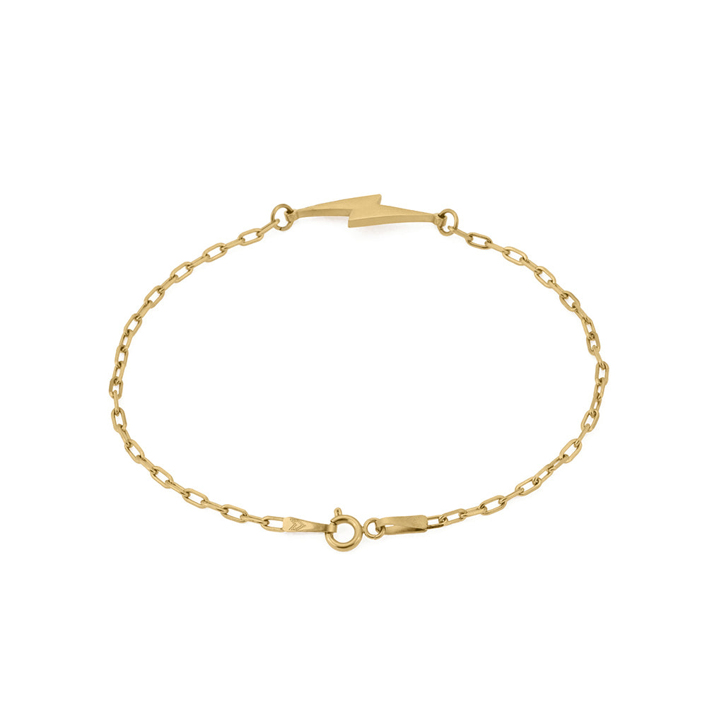 Lightning Bracelet in Gold