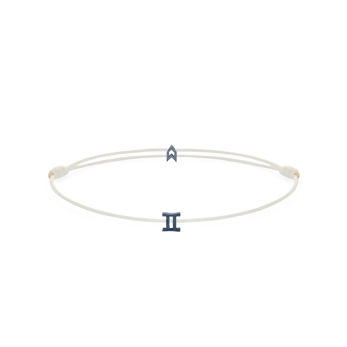 Zodiac White Chance Bracelet in Oxide