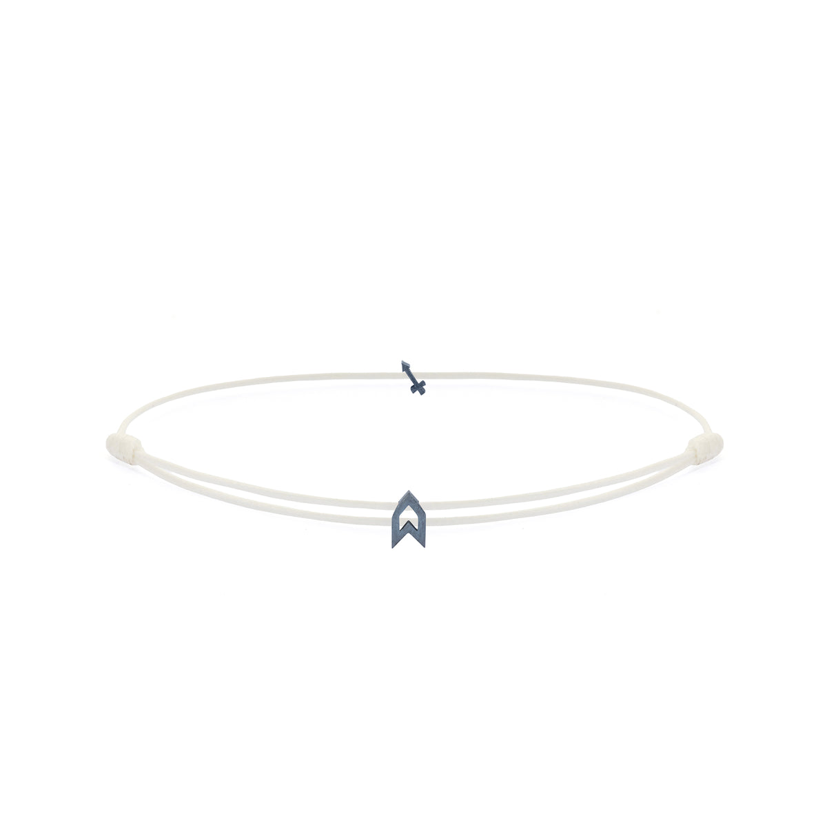 Zodiac White Chance Bracelet in Oxide