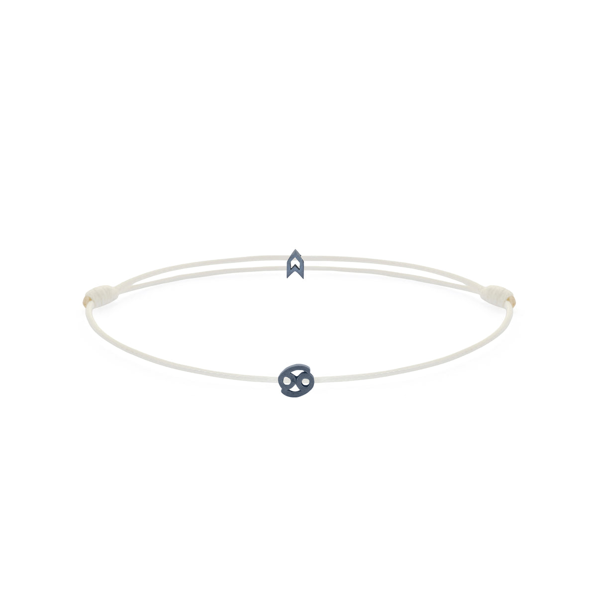 Zodiac White Chance Bracelet in Oxide