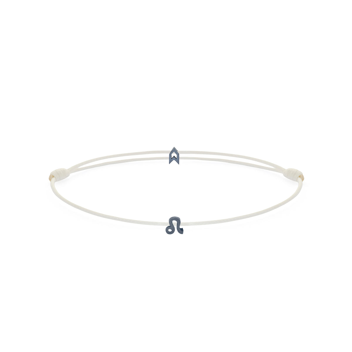 Zodiac White Chance Bracelet in Oxide