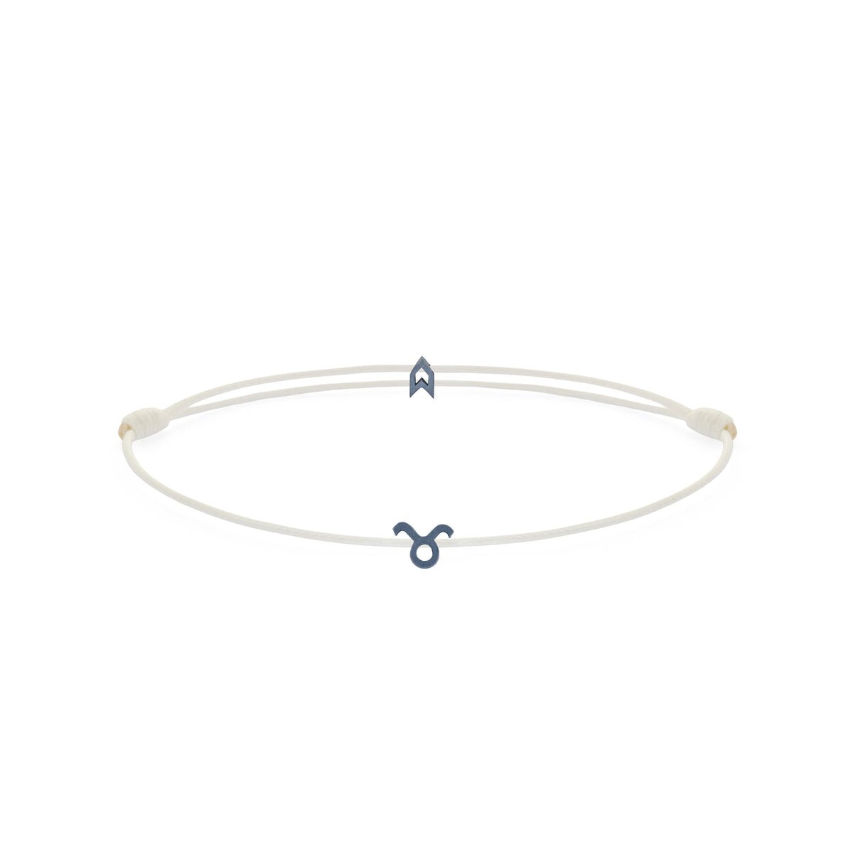 Zodiac White Chance Bracelet in Oxide