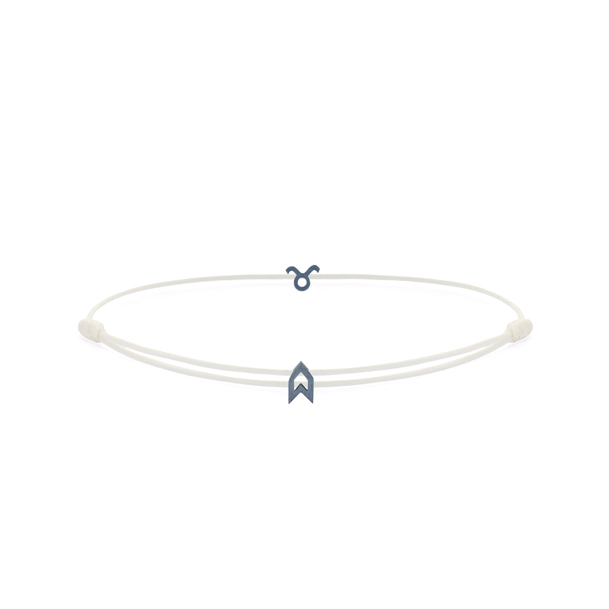 Zodiac White Chance Bracelet in Oxide