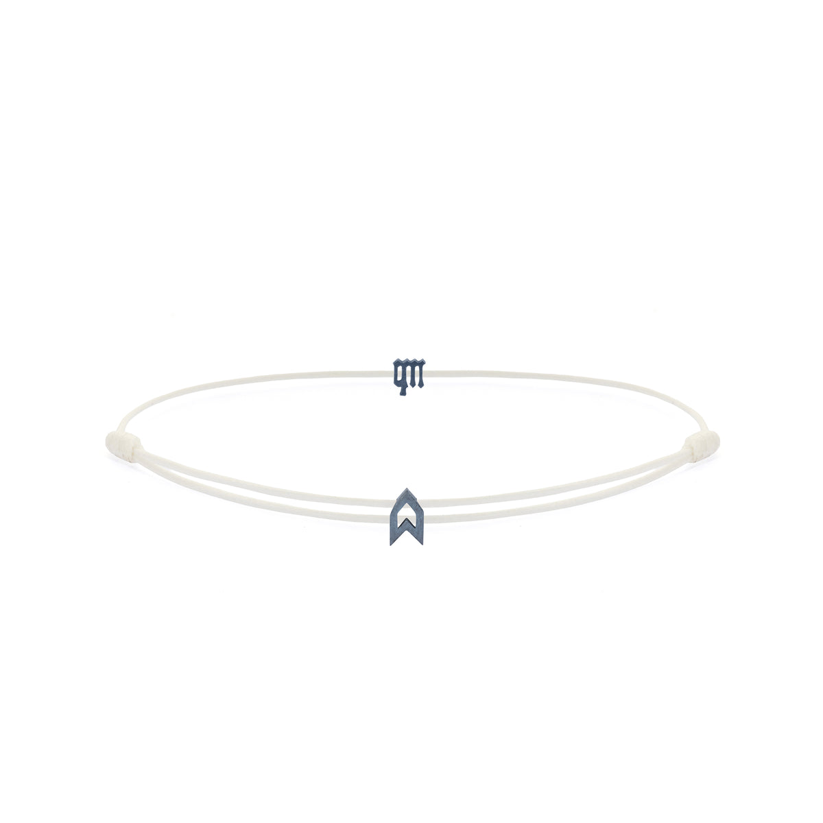 Zodiac White Chance Bracelet in Oxide