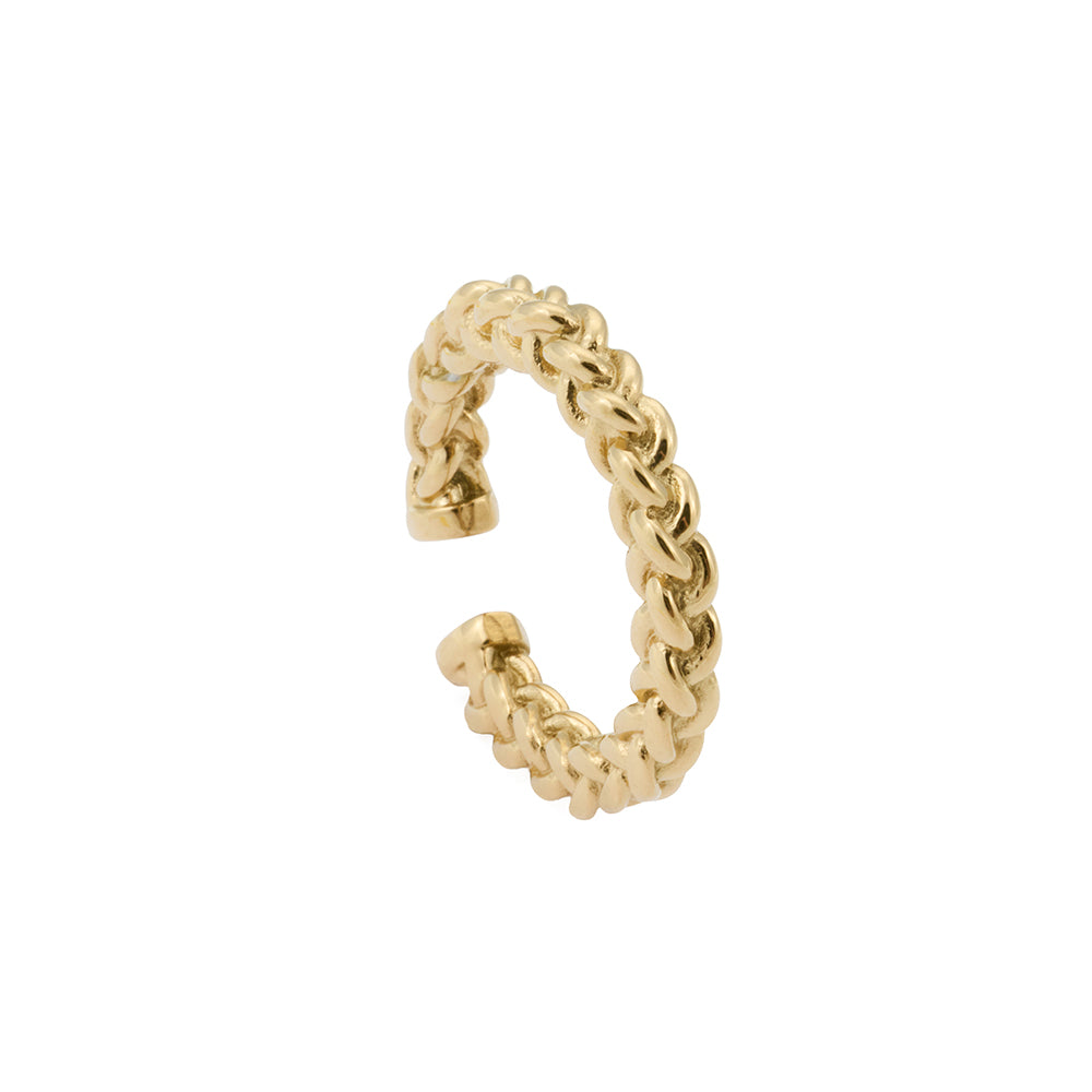 Mesh Ring in Gold