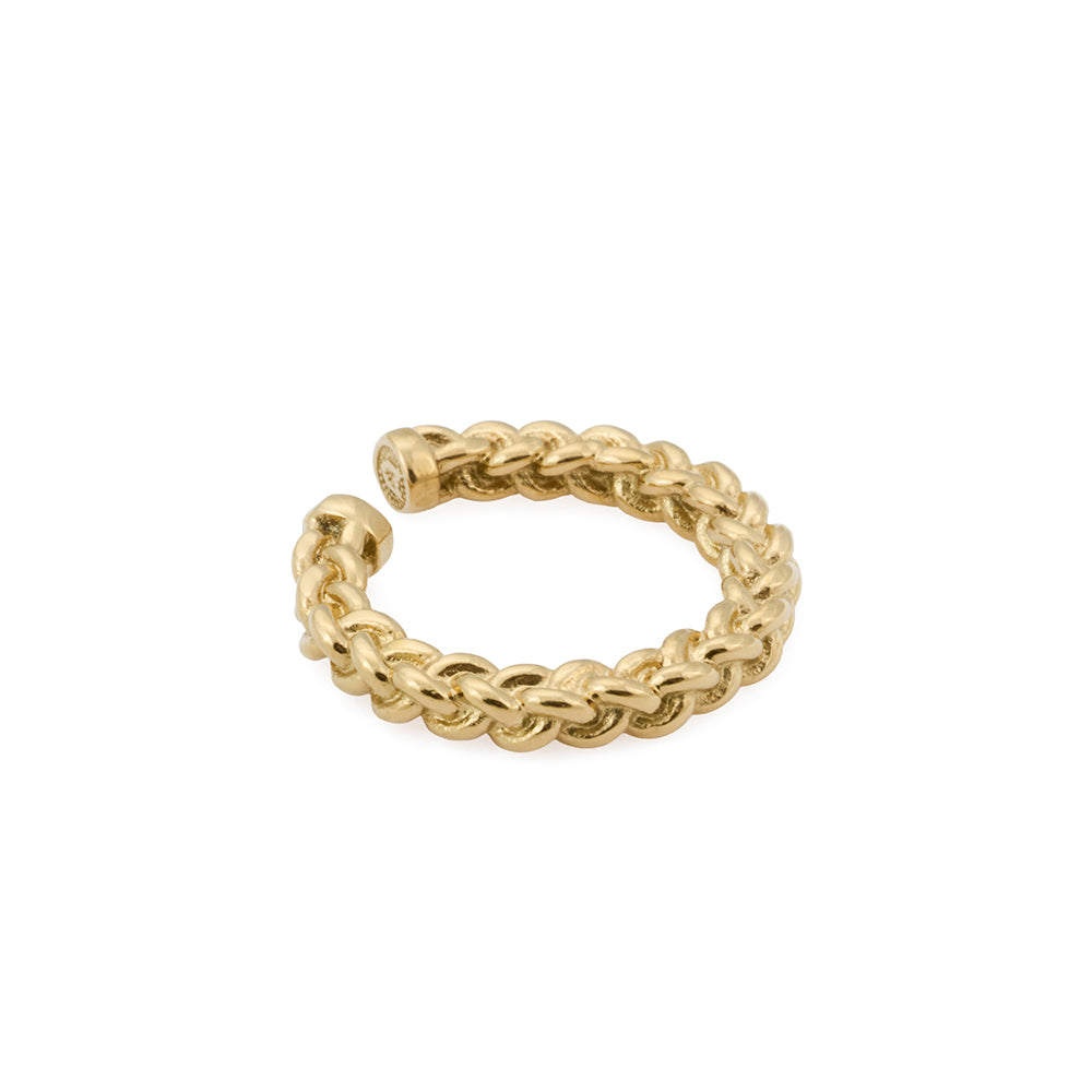 Mesh Ring in Gold