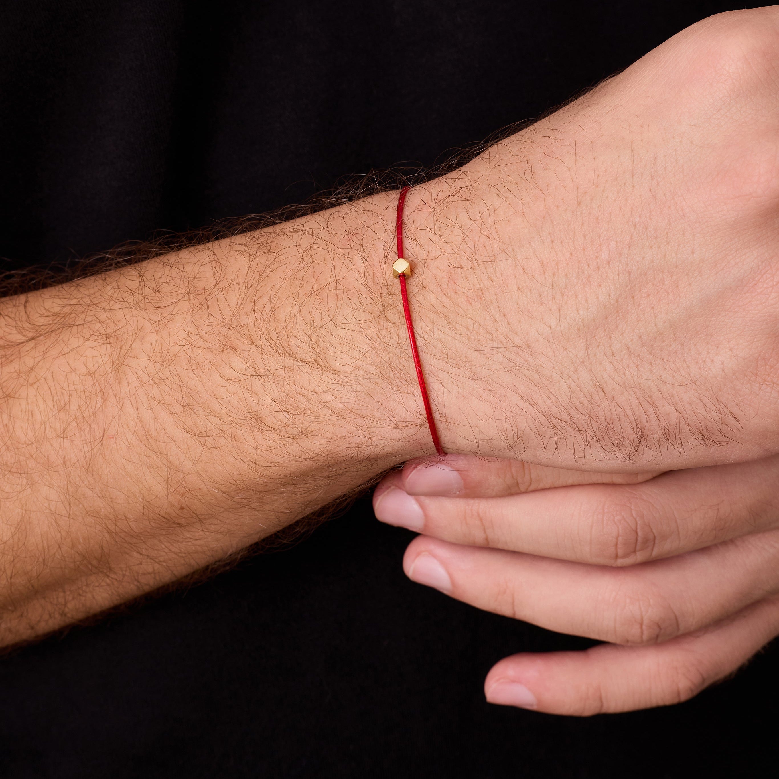 Red Chance Bracelet in Gold