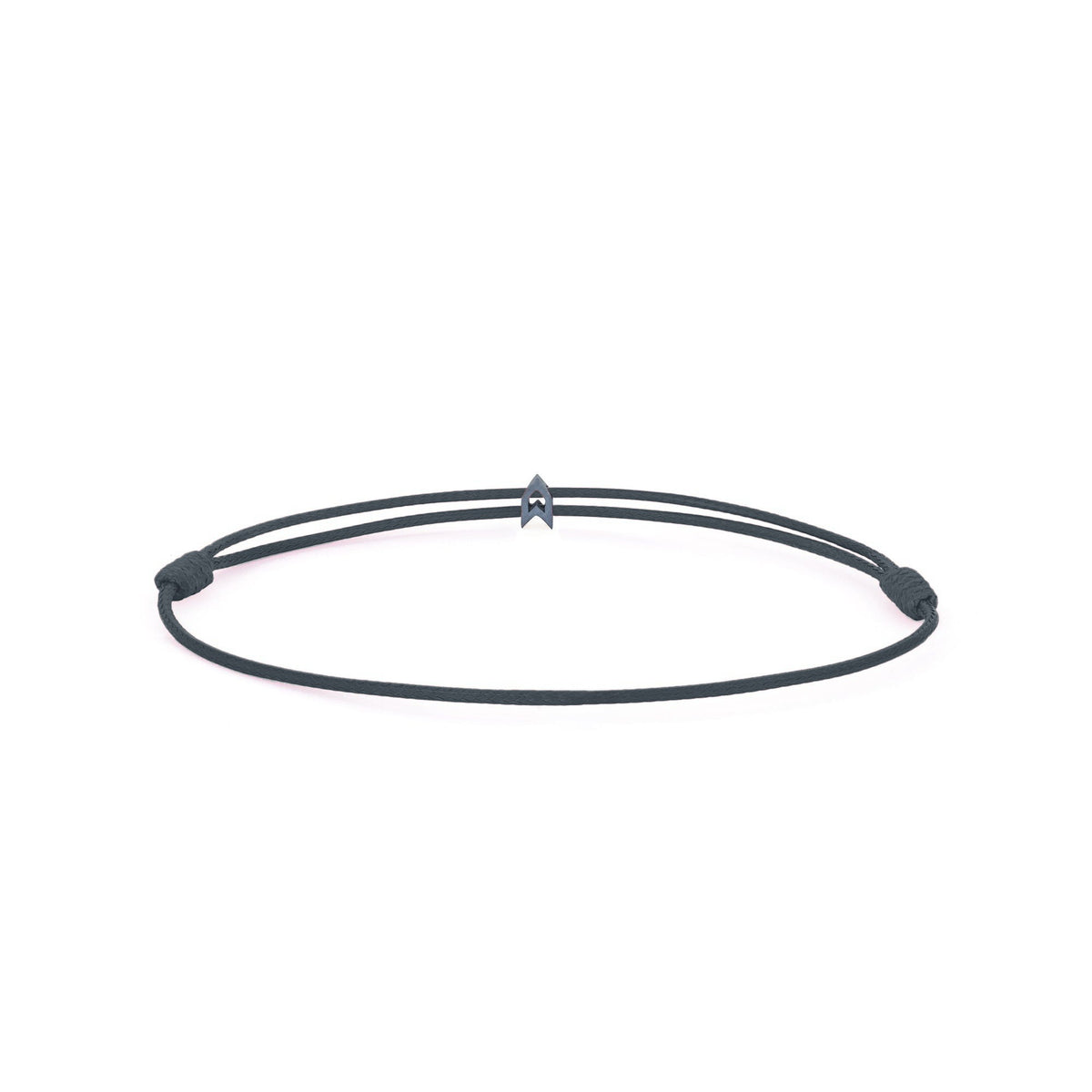 Design Your Charm Bracelet – Grey cord, Oxide