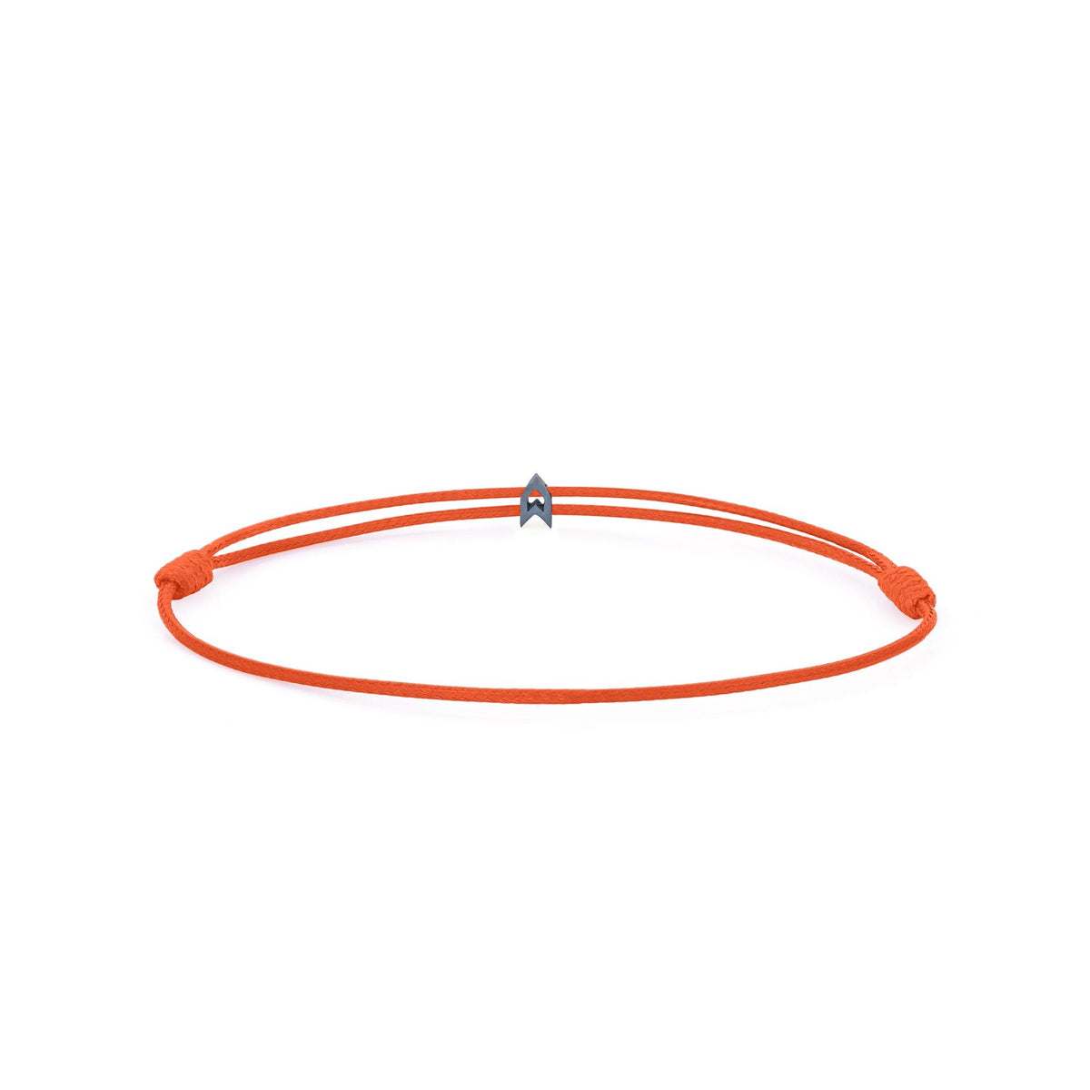 Design Your Charm Bracelet – Orange cord, Oxide