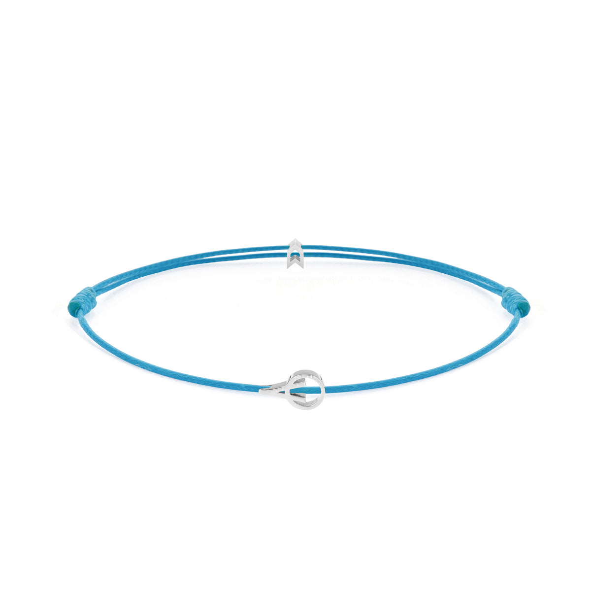 Blue Padel Chance Bracelet in Silver