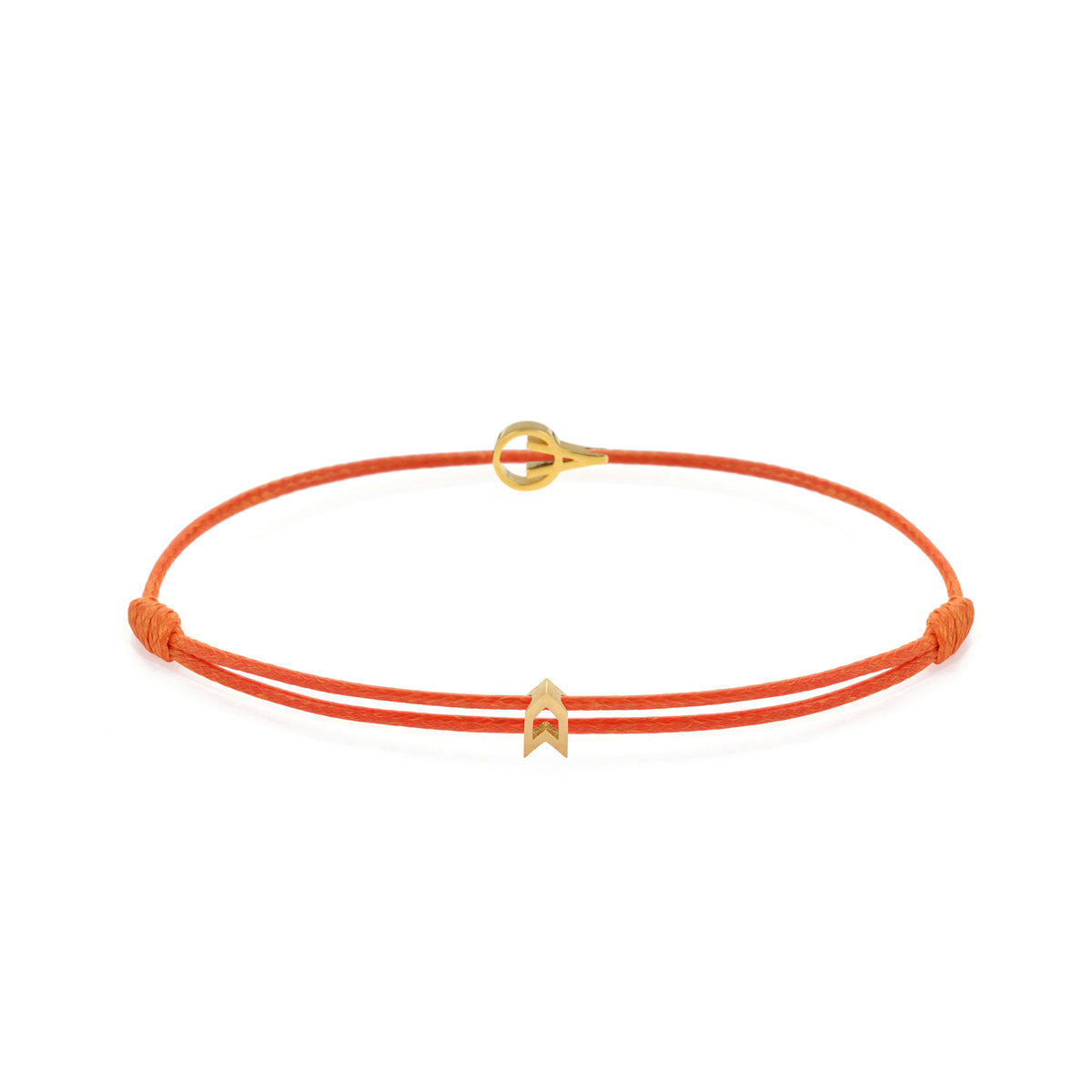 Orange Padel Chance Bracelet in Gold