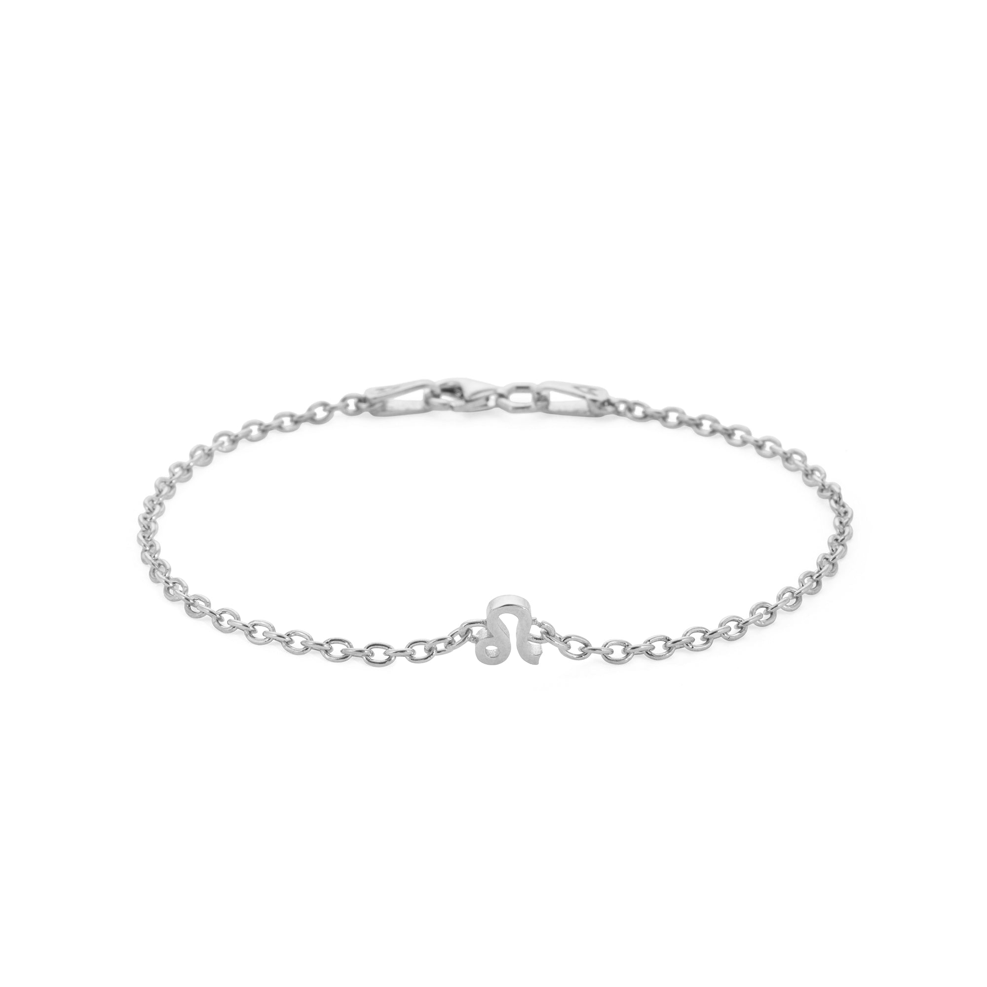Zodiac Chain Bracelet In Silver
