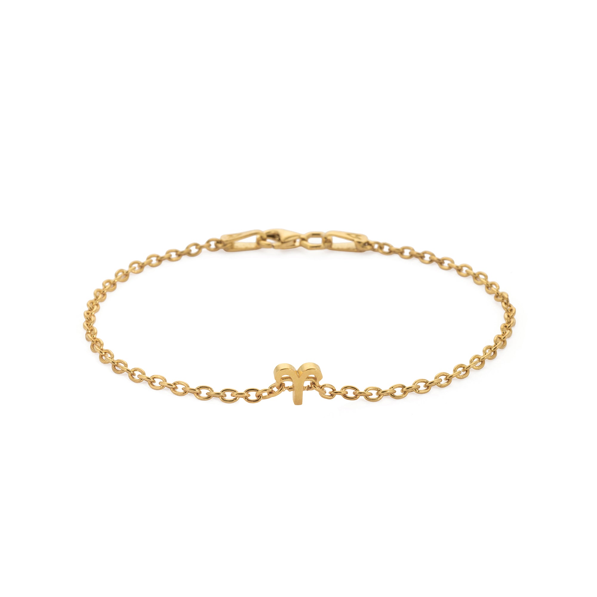 Zodiac Chain Bracelet in Gold