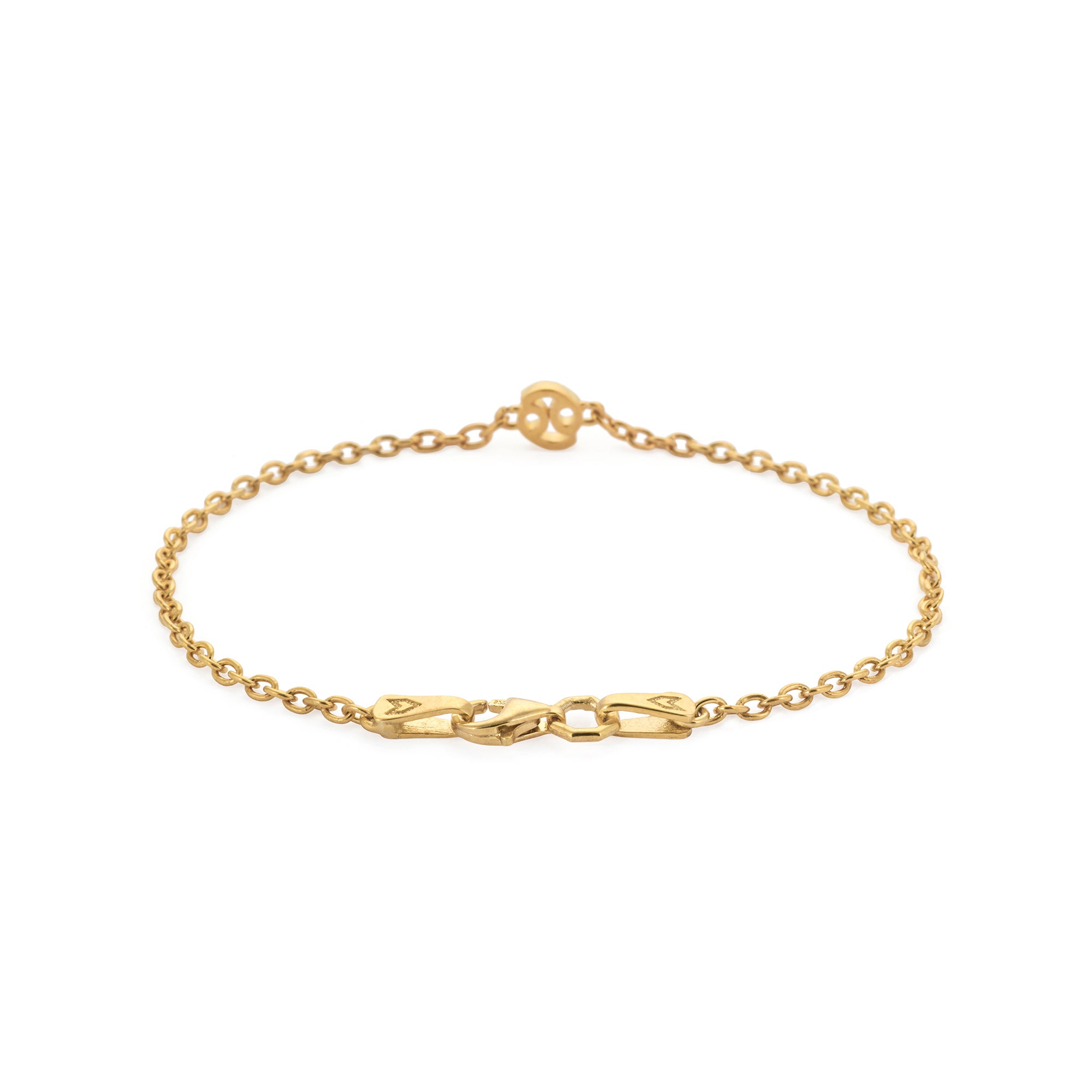 Zodiac Chain Bracelet in Gold