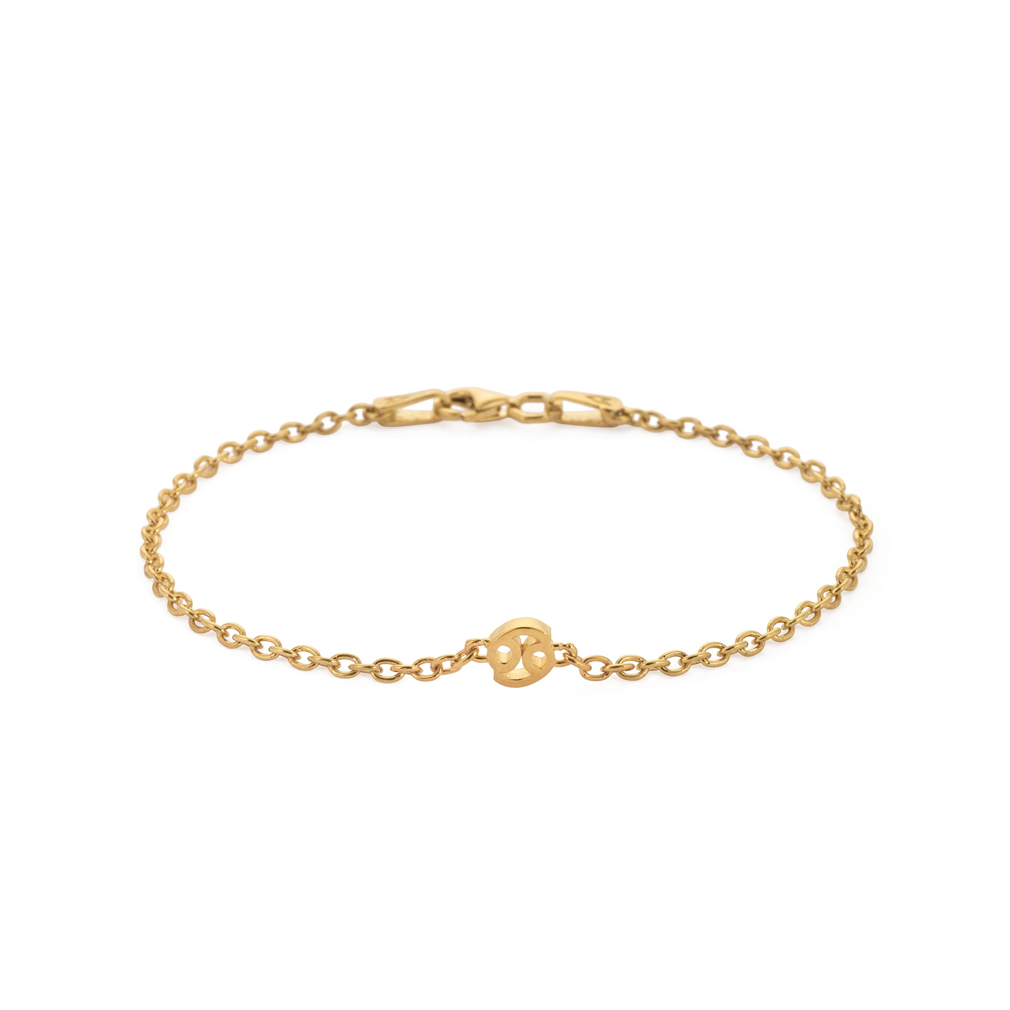 Zodiac Chain Bracelet in Gold