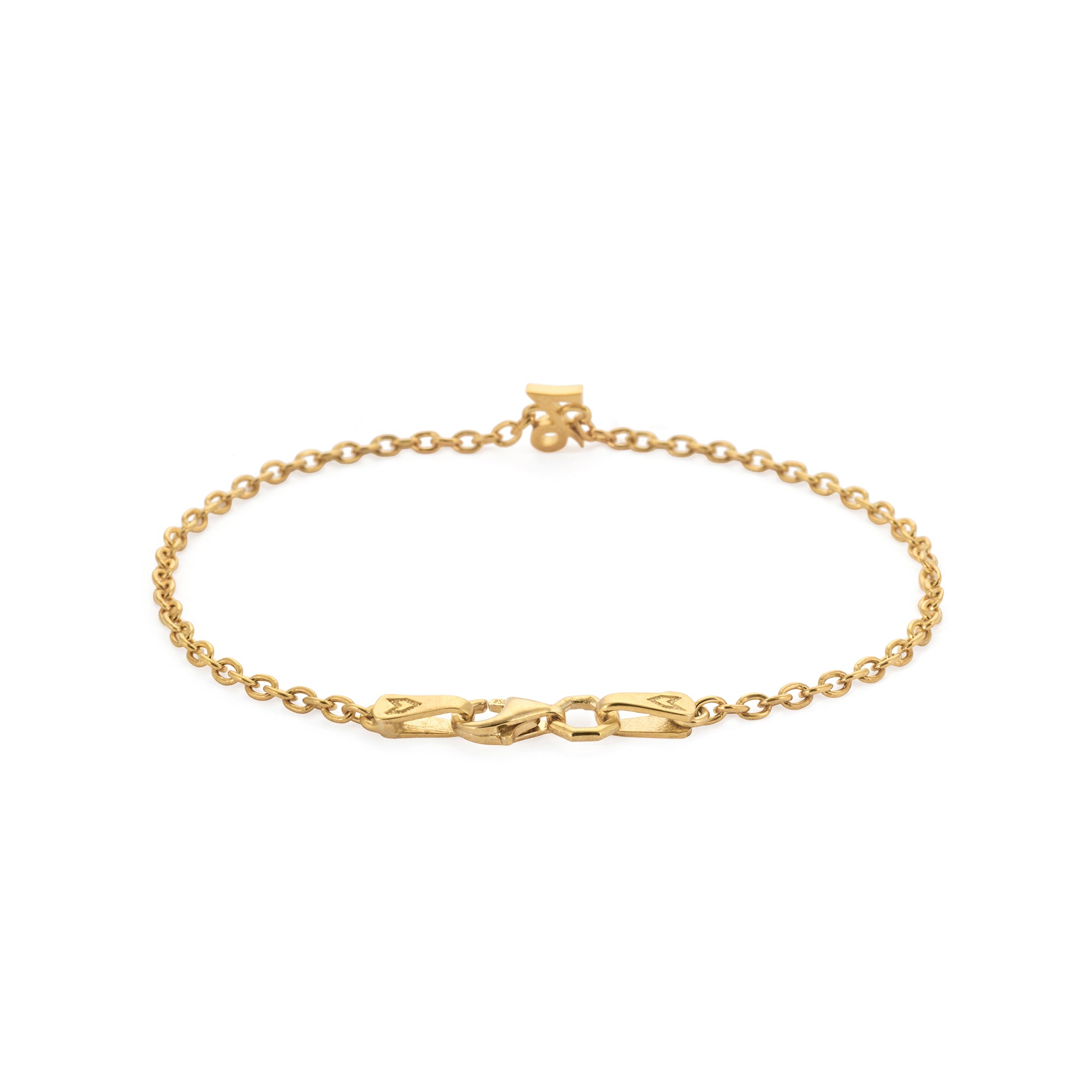 Zodiac Chain Bracelet in Gold