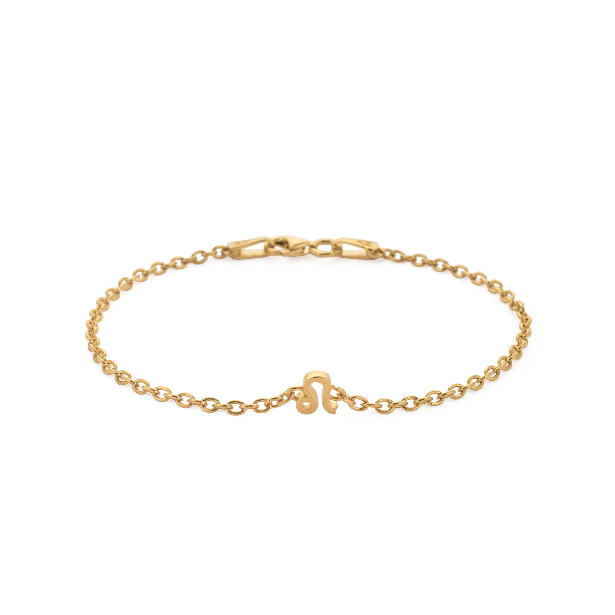 Zodiac Chain Bracelet in Gold