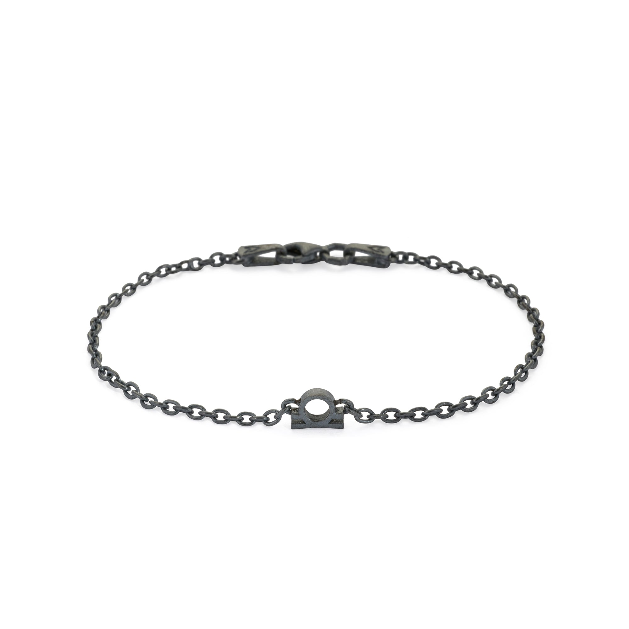 Zodiac Chain Bracelet in Oxide