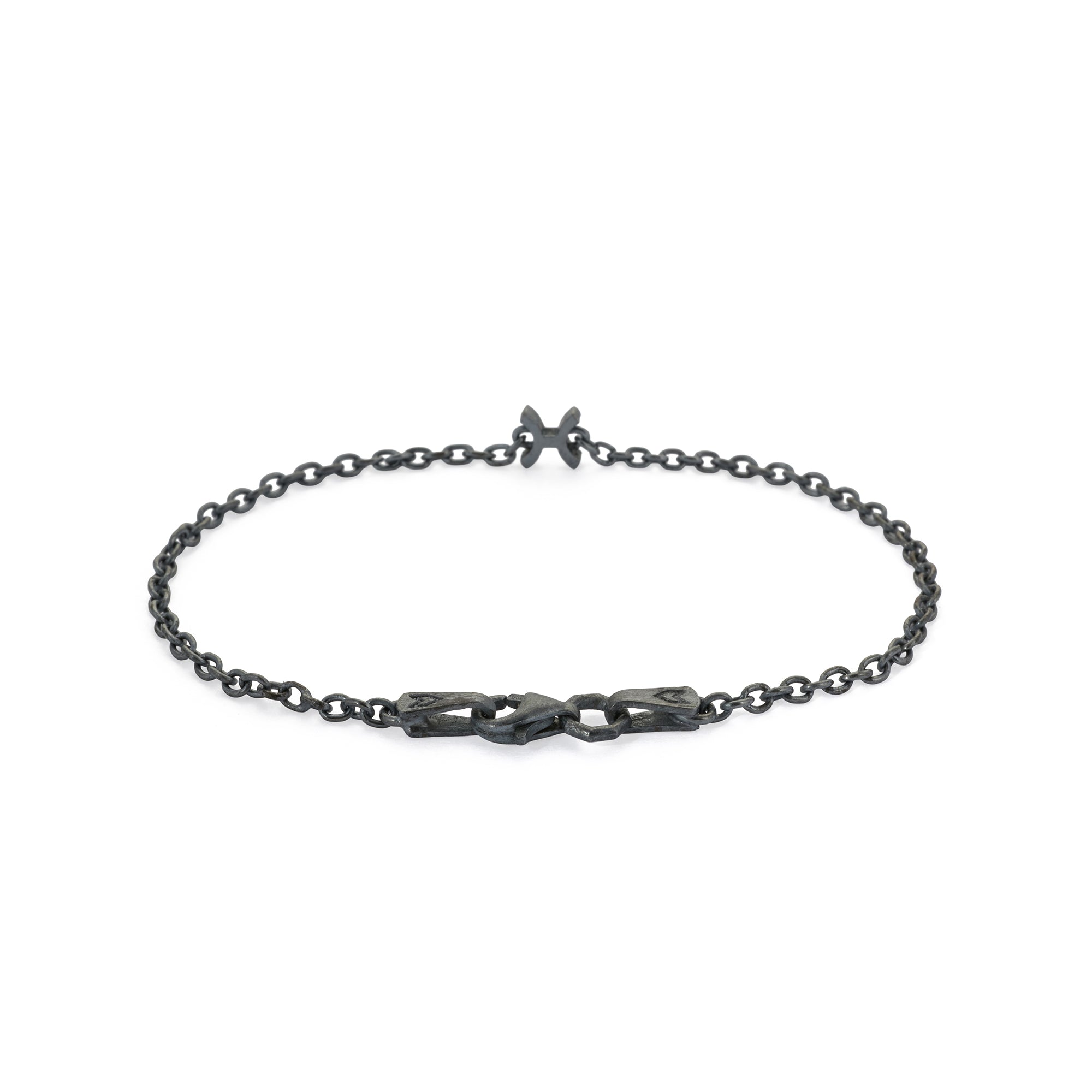 Zodiac Chain Bracelet in Oxide