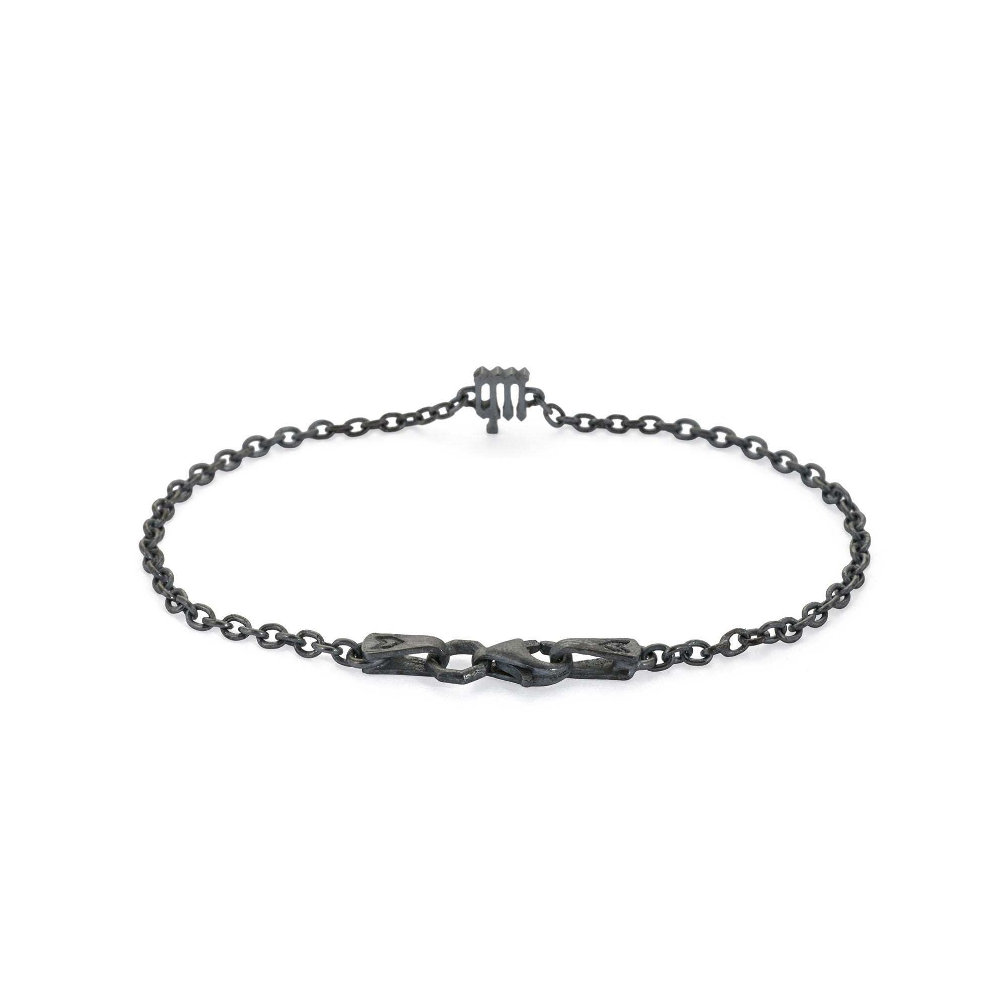 Zodiac Chain Bracelet in Oxide