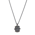Smile Necklace in Oxide