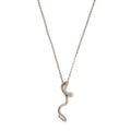 Snake Necklace in Silver