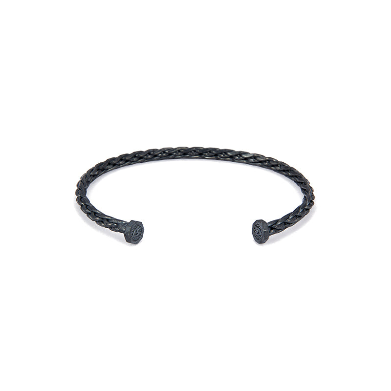 Mesh Bangle in Oxide