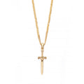 Sword Necklace in Gold